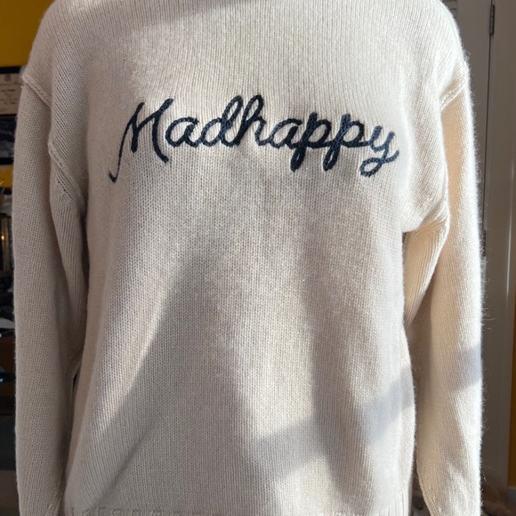Madhappy Cashmere Cream Sweater Small - Picture 1 of 7